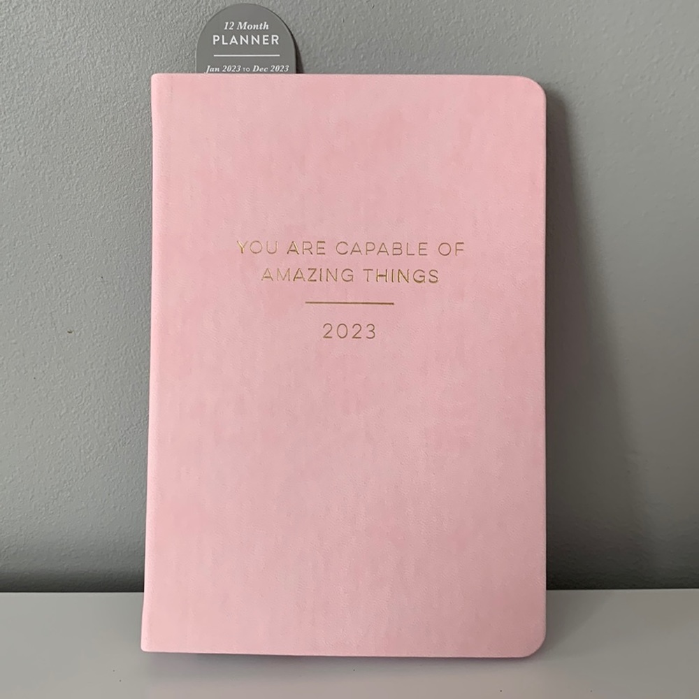 Planner 2023 Positive affirmations strength courage planner notebook NWT ✨🎉🎉
